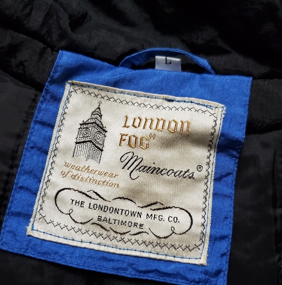80s 90s Vintage London Fog Insulated Ski Jacket Winter Coat - Picture 8 of 8